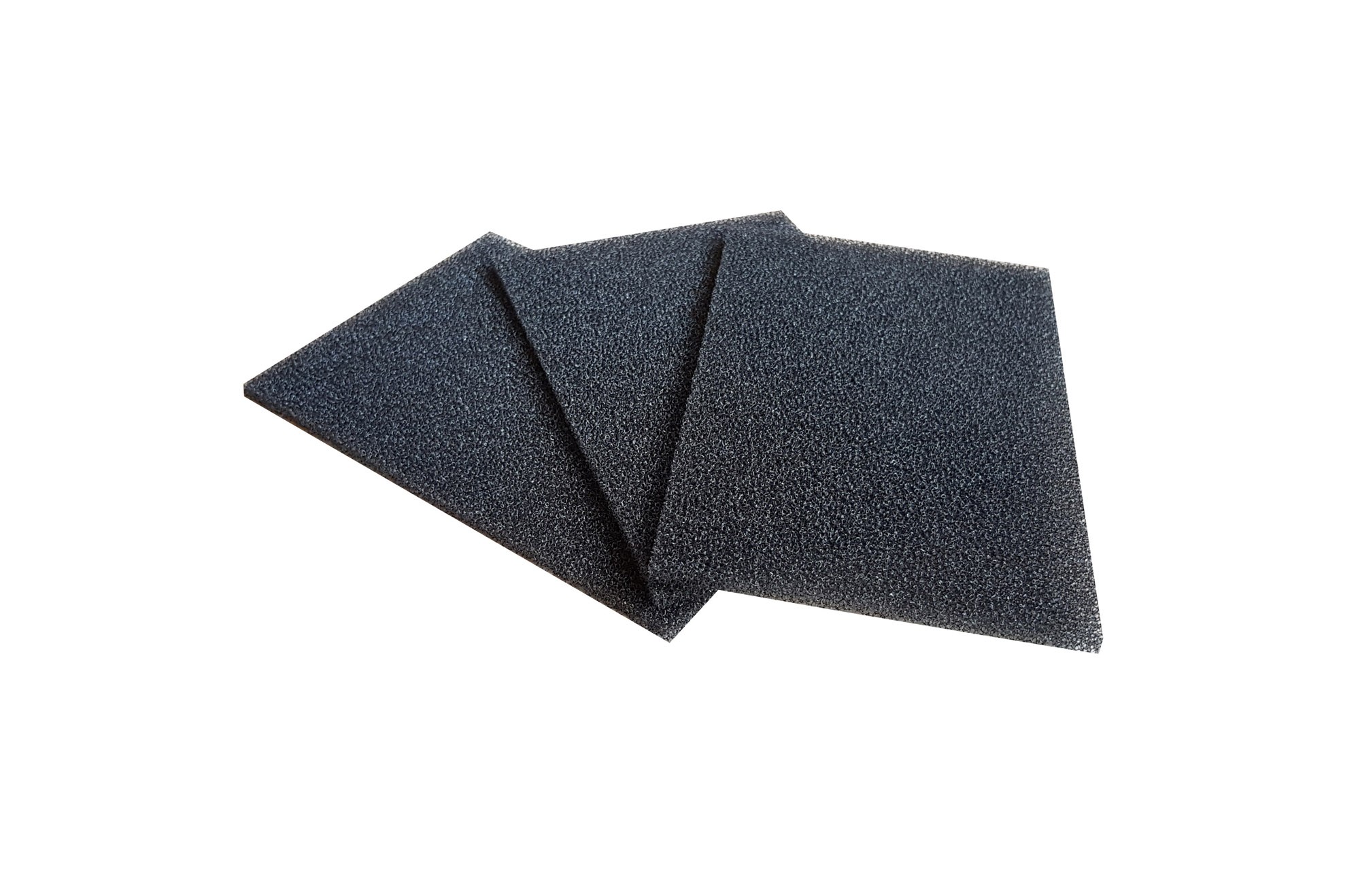 Filterschaum Polyester PPI 30 schwarz-5mm