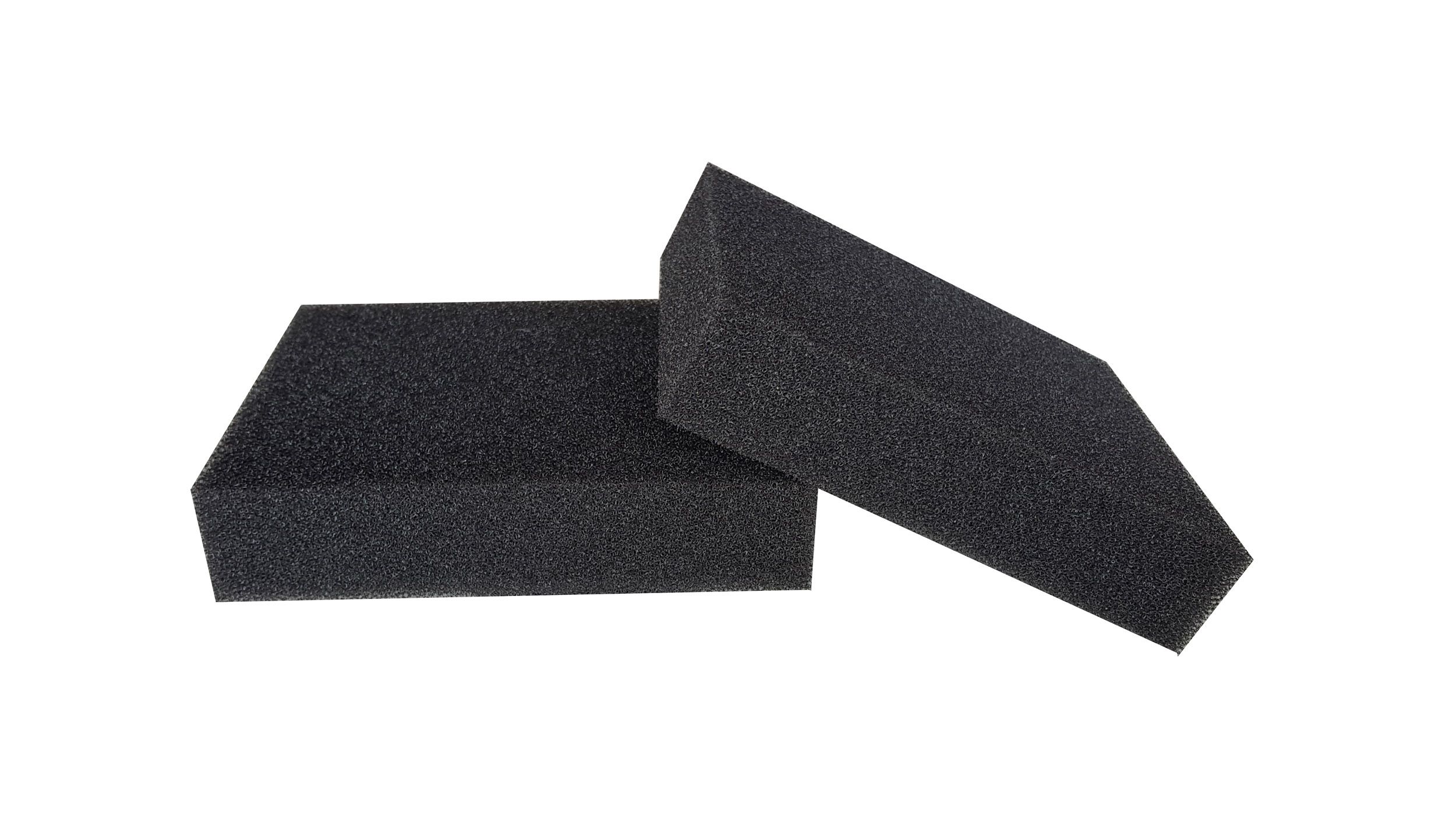 Filterschaum Polyester PPI 30 schwarz-50mm