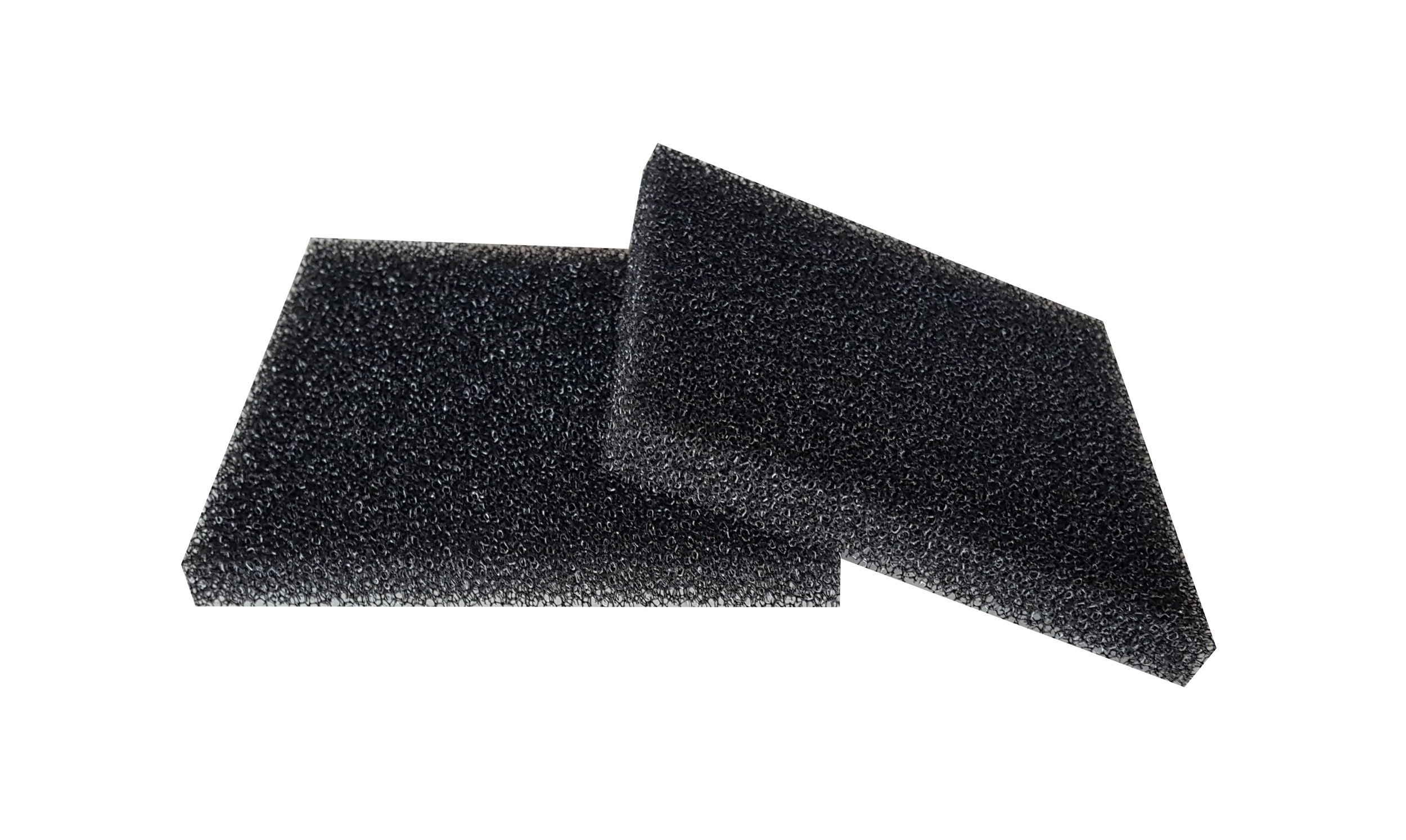 Filterschaum Polyester PPI 20 schwarz-15mm